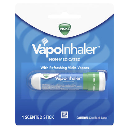 Vicks Inhaler Nasal Decongestion, 12 x 0.007 fl oz Case - Health & Personal Care
