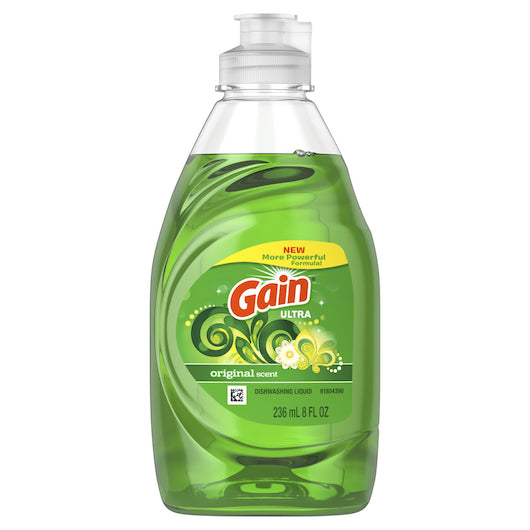 Gain Ultra Liquid, 12 x 8 fl oz Case - Cleaners & Sanitizers