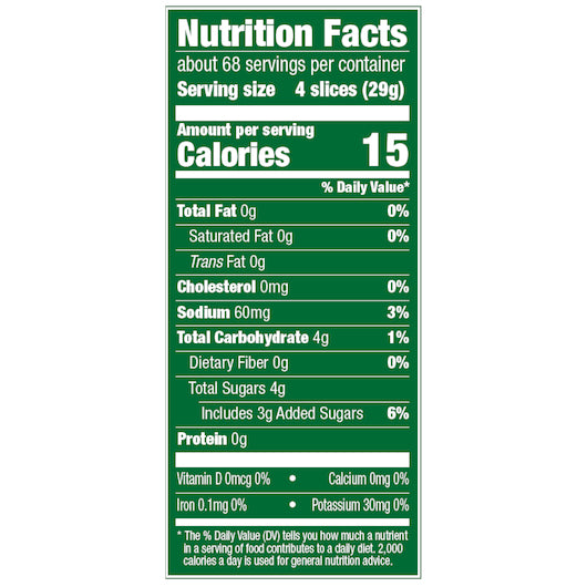 Libbys Pickled Smooth Pickle Sliced Smooth Beets, 6 x 105 oz Case - DOT product image 8