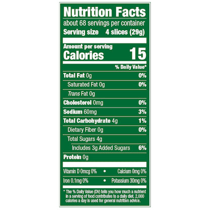 Libbys Pickled Smooth Pickle Sliced Smooth Beets, 6 x 105 oz Case - DOT product image 8