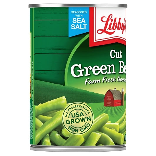 Libby's Cut Green Beans, 24 x 14.5 oz Case - DOT product image 3
