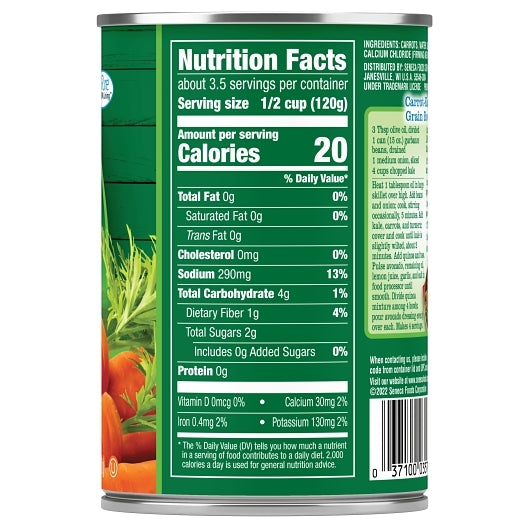 Libbys Medium Sliced LIBBY MEDIUM SLICED CARROTS, 24 x 14.5 oz Case - DOT product image 2