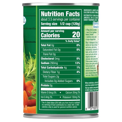 Libbys Medium Sliced LIBBY MEDIUM SLICED CARROTS, 24 x 14.5 oz Case - DOT product image 2