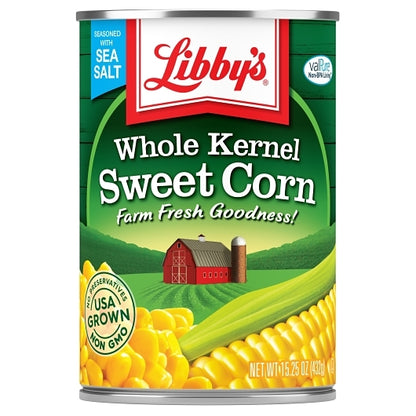 Libby's Whole Kernel Sweet Corn, 24 x 15 oz Case - DOT product image 2