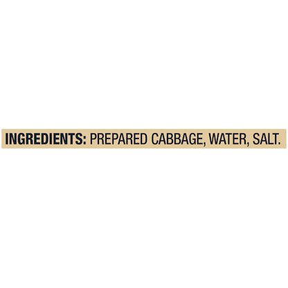 Libbys Fancy Sauerkraut Crispy Sauerkraut Bulk, 6 x 99 oz Case - DOT product image 8