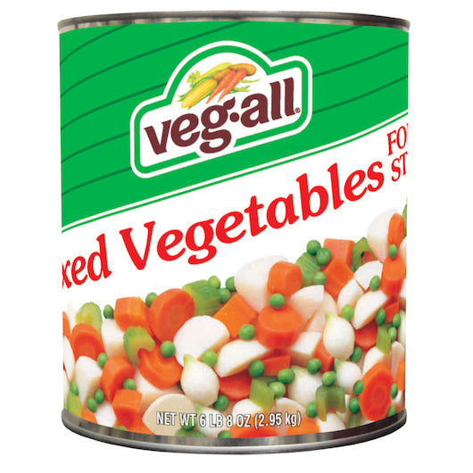 Veg-All Mixed Vegetables for Stew, 6 x 104 oz Case - Prepared Foods