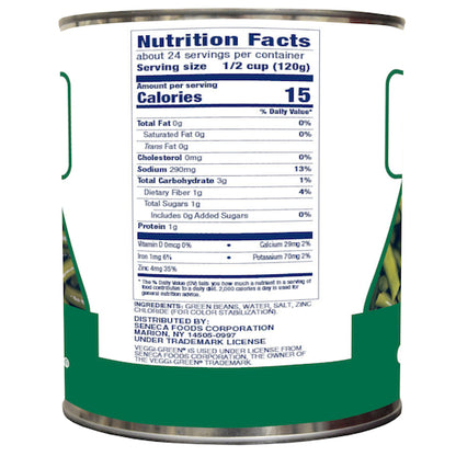 Freshlike Cut Green Beans, 6 x 101 oz Case - DOT product image 2