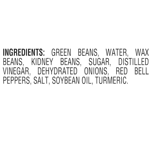 Read Three Bean Salad, 6 x 108 oz Case - DOT product image 5
