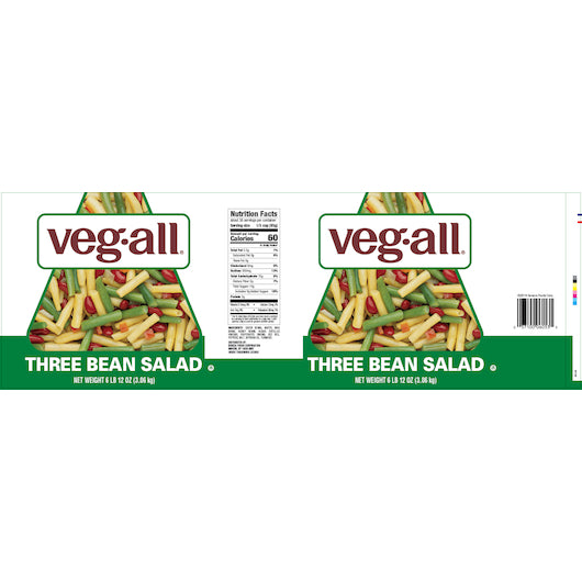 Read Three Bean Salad, 6 x 108 oz Case - DOT product image 7