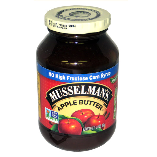 Musselman's APPLE Butter, 12 x 17 oz Case - Fruit & Sides