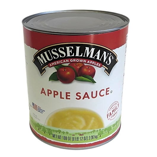 Musselman's Applesauce, 6 x 108 oz Case - Dried Fruit & Fruit Snacks