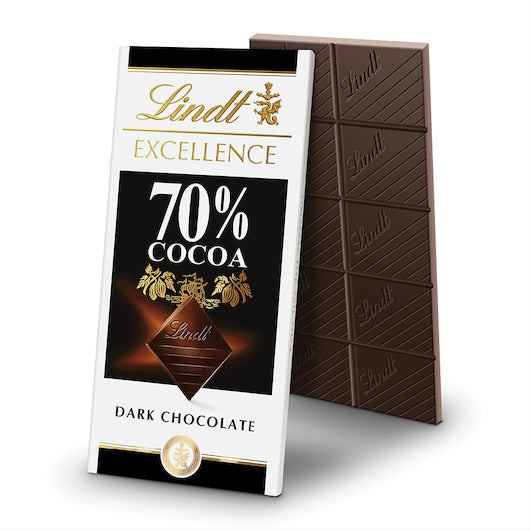 Excellence Chocolate Bar 70% Cocoa, 12 x 12 x 3.5 oz Case - Candy & Confections
