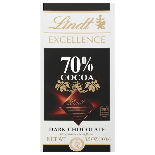 Excellence Chocolate Bar 70% Cocoa, 12 x 12 x 3.5 oz Case - DOT product image 4
