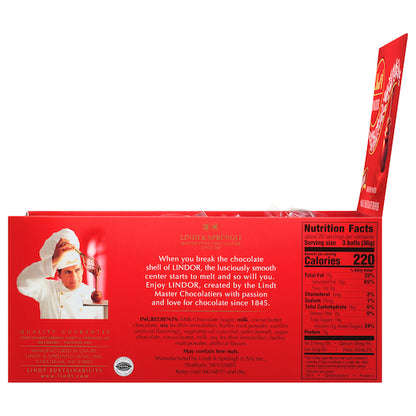 Lindt Chocolate Truffle Milk Chocolate Changemaker, 12 x 60 x 0.42 oz Case - DOT product image 6