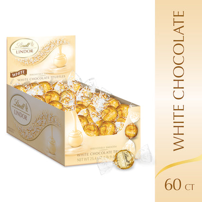 Lindt Chocolate Truffle White Chocolate Changemaker, 12 x 60 x 0.42 oz Case - DOT product image 5