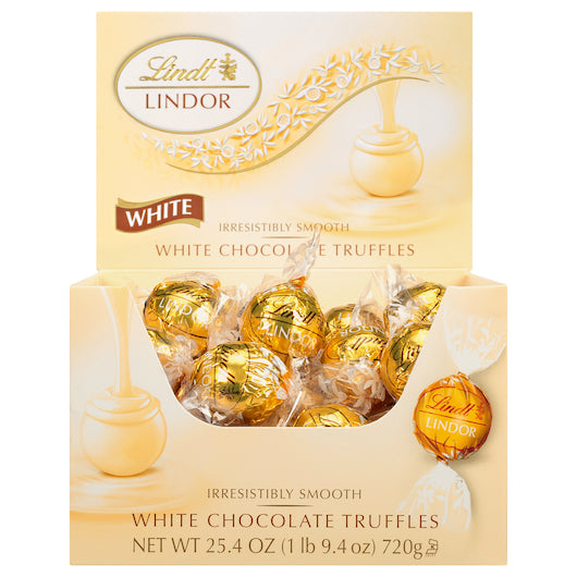 Lindt Chocolate Truffle White Chocolate Changemaker, 12 x 60 x 0.42 oz Case - DOT product image 6