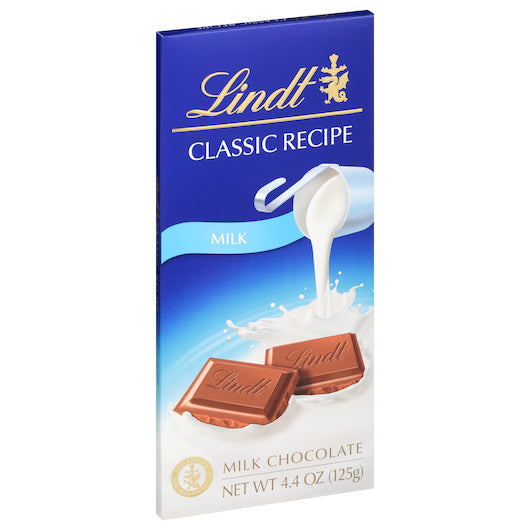 Lindt Classic Recipe Chocolate Bar Milk Chocolate, 6 x 12 x 4.4 oz Case - DOT product image 8