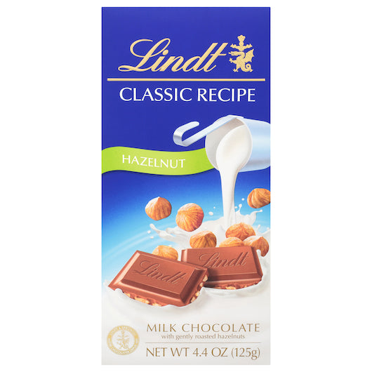 Lindt Milk Chocolate Classic Recipe Chocolate Milk Chocolate Hazelnut, 6 x 12 x 4.4 oz Case - DOT product image 6