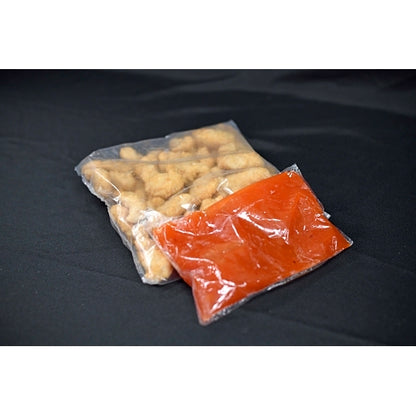 B and D Foods Fully Cooked Royal Orange Chicken Meal Kit, 1 x 12 lb Case - Prepared Foods