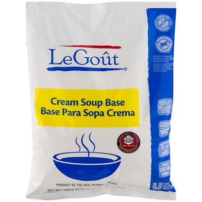 LeGout Cream Soup Base, 1 x 6 ct Case - DOT product image 2