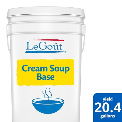 LeGout Gluten Free Cream Soup Base, 1 x 22.5 lb Case - DOT product image 2