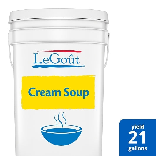 LeGout Gluten Free Cream Soup Base, 1 x 22.5 lb Case - DOT product image 3