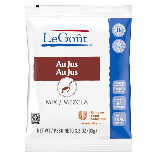 LeGout Instant Au Jus Sauce Mix, 16 x 3.3 oz Case - DOT product image 2