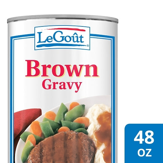 LeGout Brown Gravy, 12 x 48 oz Case - DOT product image 2