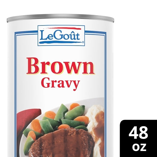 LeGout Brown Gravy, 12 x 48 oz Case - DOT product image 3