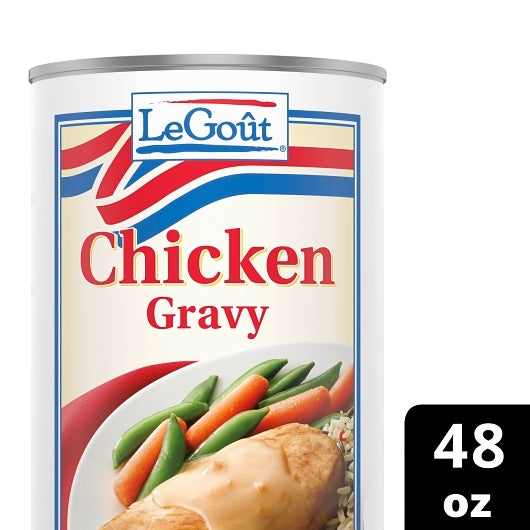 LeGout Heat & Serve Chicken Gravy, 12 x 48 oz Case - DOT product image 4