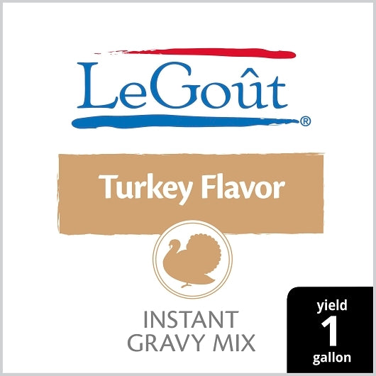 Turkey Flavor Gravy Instant Turkey Flavor Gravy Mix, 8 x 1 lb Case - GS1 mobile-ready hero image