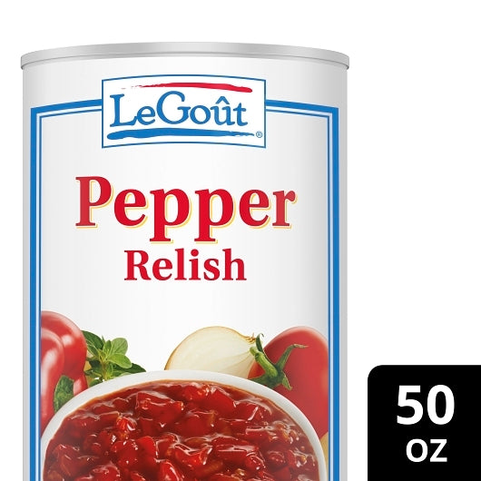 Pepper Relish Bulk, 6 x 3 lb Case - DOT product image 3
