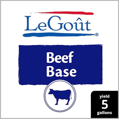 LeGout No MSG Beef Base, 12 x 1 lb Case - DOT product image 6