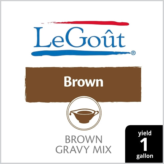 LeGout Brown Gravy Mix, 8 x 13.29 oz Case - DOT product image 2