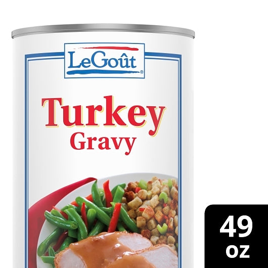 LeGout Heat & Serve Turkey Gravy, 12 x 49 oz Case - DOT product image 4