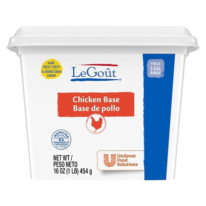 LeGout Franklin Colony Chicken Base, 12 x 1 lb Case - DOT product image 2