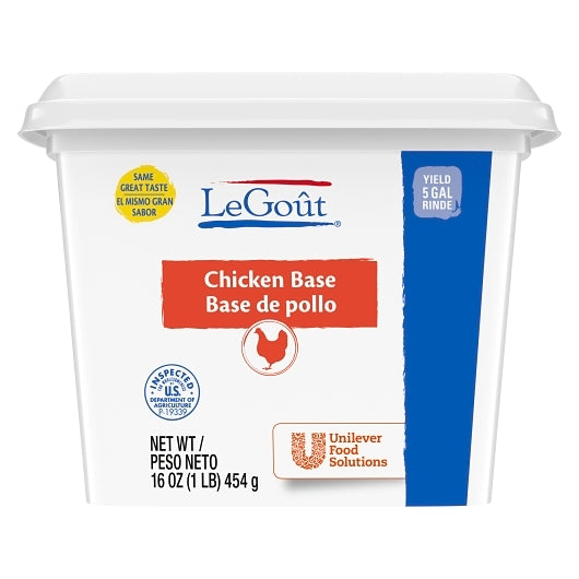 LeGout Franklin Colony Chicken Base, 12 x 1 lb Case - DOT product image 2