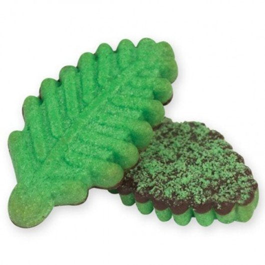 Cookies United Pistachio Leaf Cookie, 1 x 5 lb Case - Bakery & Desserts