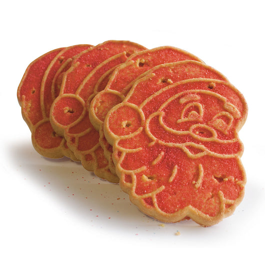 Cookies United SANTA Shaped SWEET TREAT Cookies, 1 x 11 lb Case - Bakery & Desserts