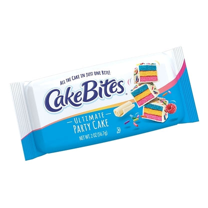 Cookies United The Original Cakebites Ultimate Party Cake, 8 x 12 x 2 oz Case - Bakery & Desserts