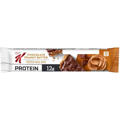 KEEBLER Special K Chocolate Peanut Butter Protein Meal Bars, 6 x 8 x 1.59 oz Case - Snack Bars & Granola Bars