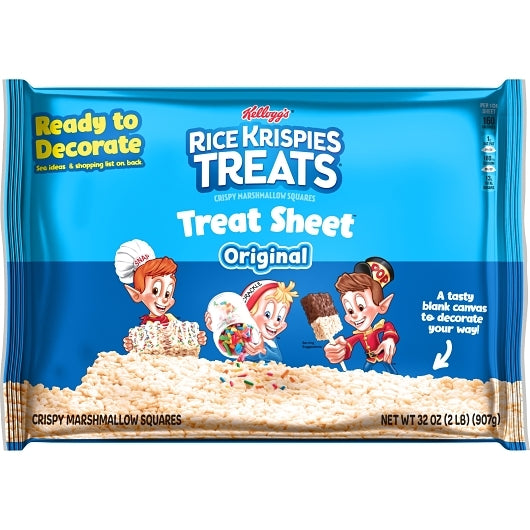 Kellogg's Rice Krispies Original Treat Sheet, 5 x 32 oz Case - DOT product image 2