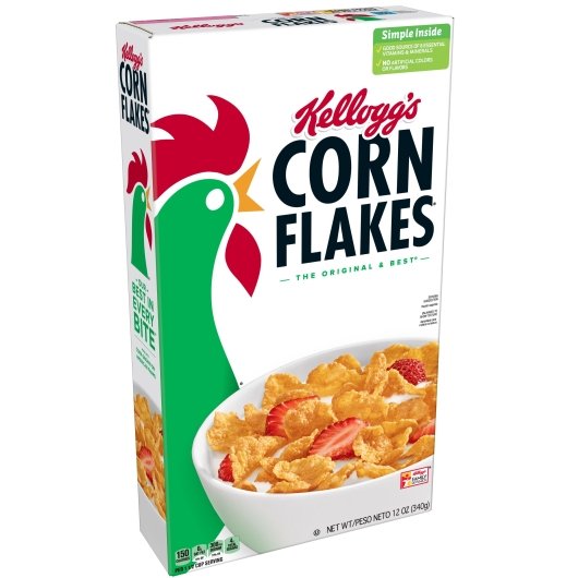 Kellogg's Corn Flakes Cereal Box, 10 x 12 oz Case - DOT product image 7