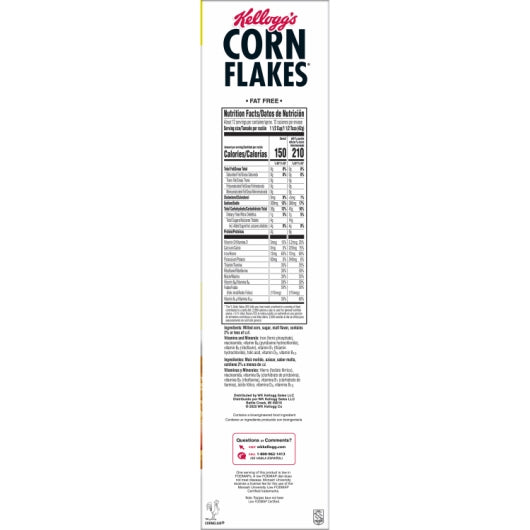 Kellogg's Corn Flakes Cereal, 6 x 18 oz Case - DOT product image 7