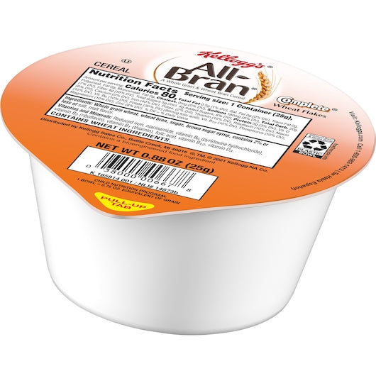 Kellogg's All Bran Complete Wheat Flakes Cereal, 96 x 0.88 oz Case - DOT product image 2