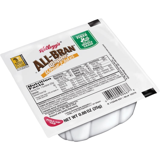 Kellogg's All Bran Complete Wheat Flakes Cereal, 96 x 0.88 oz Case - DOT product image 5