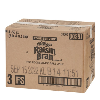 Kelloggs Raisin Bran Kosher Raisin Bran Cereal, 1 x 14 lb Case - DOT product image 8