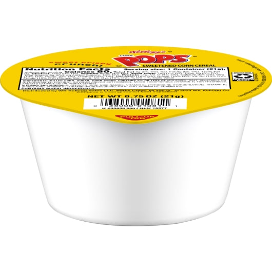 Corn Pops Cereal, 0.75-Ounce Single Serve Bowls (Pack of 96) - DOT product image 1