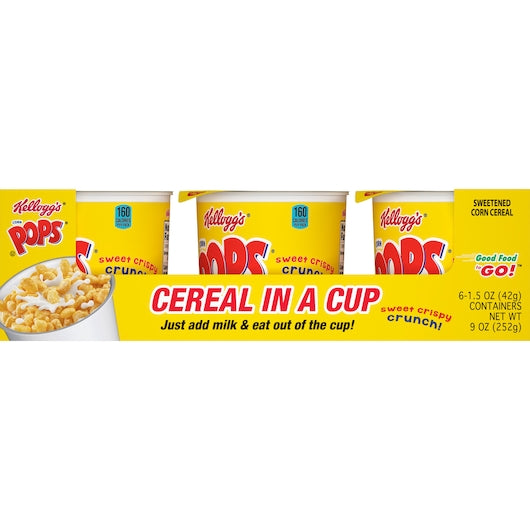 Cereal Cereal In Corn Pops Cereal Cup, 10 x 6 x 1.5 oz Case - DOT product image 5