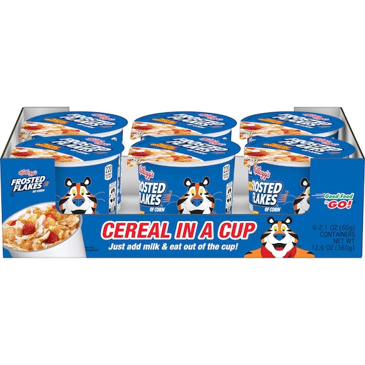 Kellogg's Frosted Flakes Cereal, 10 x 6 x 2.1 oz Case - DOT product image 4
